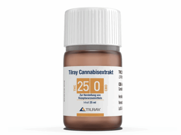 Tilray Extrakt THC 25 25mL