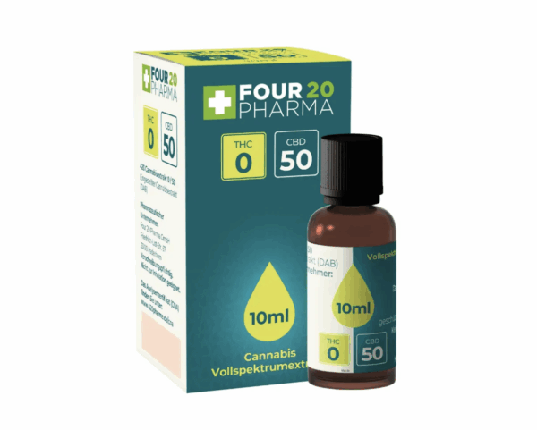 420 Cannabisextrakt THC 0 / CBD 50