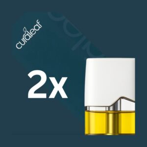 Curaleaf Vape Kartusche 1mL 2x0,5ml (ohne Curaleaf Que Medical Grade Inhaler)