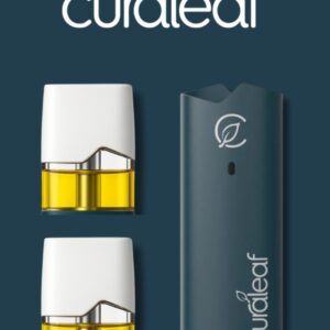 Curaleaf Medizinischer Vape Pen (Komplettsystem=Kartusche 2x 0,5mL + 1x Inhalator)